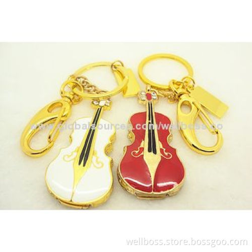 1 to 32GB Guitar Jewelry USB Flash Memory with Perfect Performance and 10-year Data RetentionNew